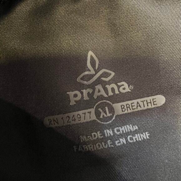 Prana Mojo Shorts Mens XLGray Pull On Running Stretch Hiking Active Yoga - Picture 5 of 11